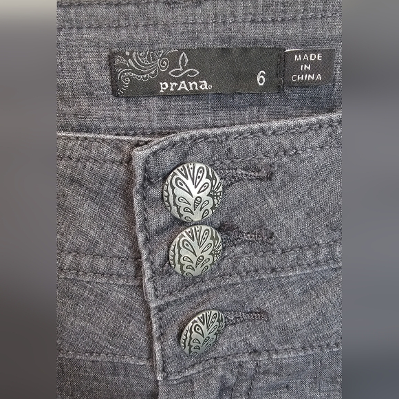 Prana Lizbeth Size 6 Pants Blue - Picture 4 of 10